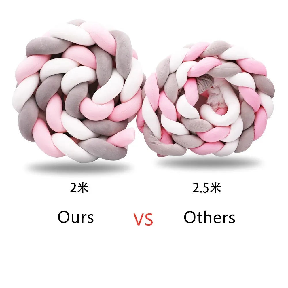 Contour de lit en coton – Mélodie et Câlins (maternité)