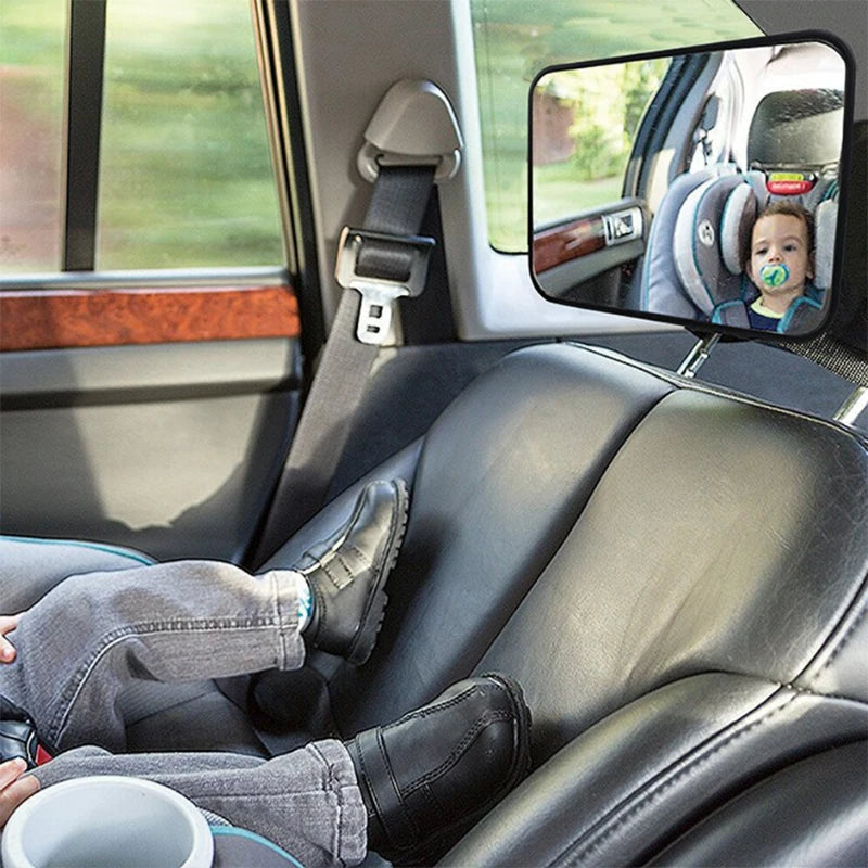 Miroir Bébé Voiture SEAMETAL – Angle Large & Ajustable