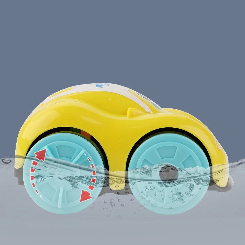 Voiture de Bain Flottante à Remontage ABS – Jouet Amphibie Enfant