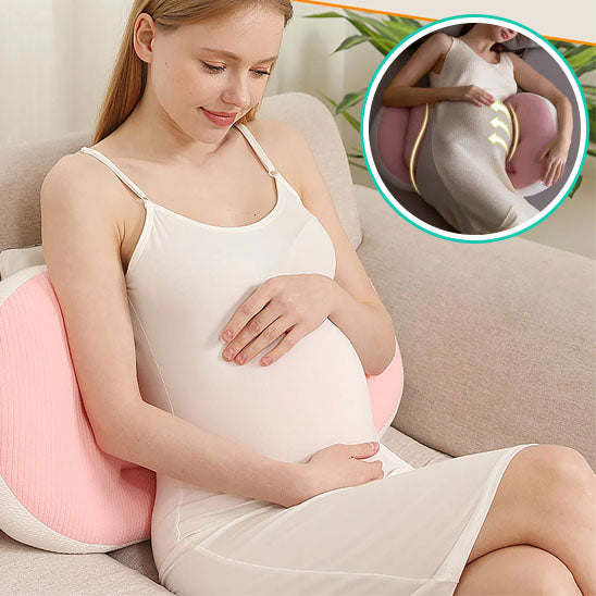 Coussin de grossesse 100 % coton – Soutien abdominal et confort - Mélodie et Câlins