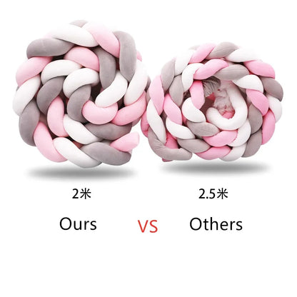 Contour de lit en coton – Mélodie et Câlins (maternité)