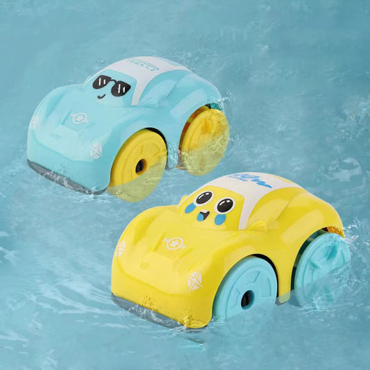 Voiture de Bain Flottante à Remontage ABS – Jouet Amphibie Enfant