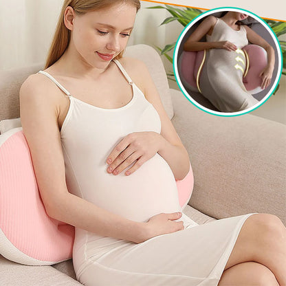 Coussin de grossesse 100 % coton – Soutien abdominal et confort - Mélodie et Câlins